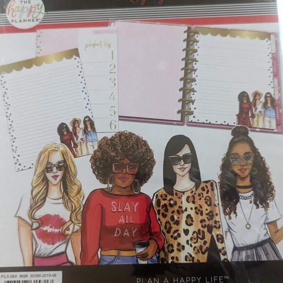NWT Happy Planner Rong Rong 24pg Classic Gold Fashion Paper Pack Priorities NEW - Picture 2 of 6
